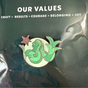 Starbucks community champion pins and‎ Stickers Set